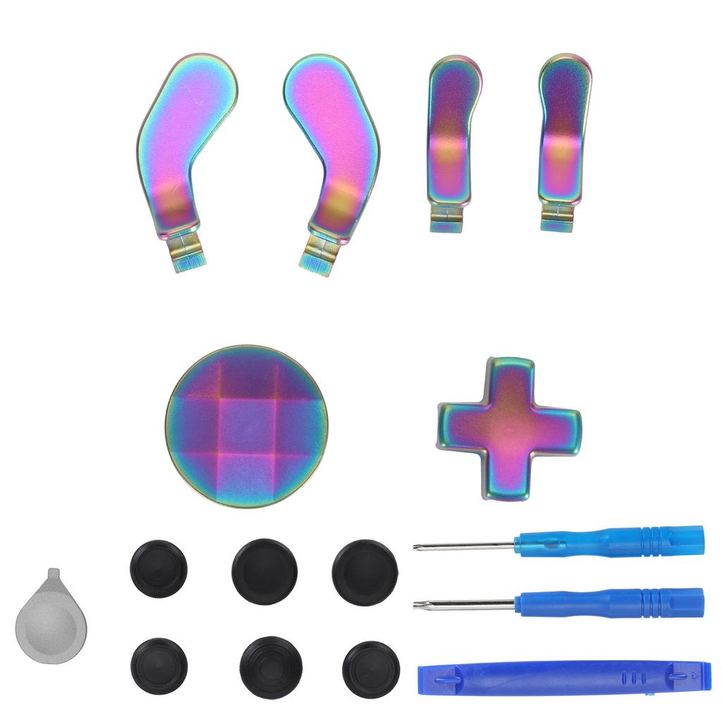 Accessories for Xbox One Elite Series 2 Controller Metal Thumbsticks Replacement Parts Kits Joysticks Paddles Kit