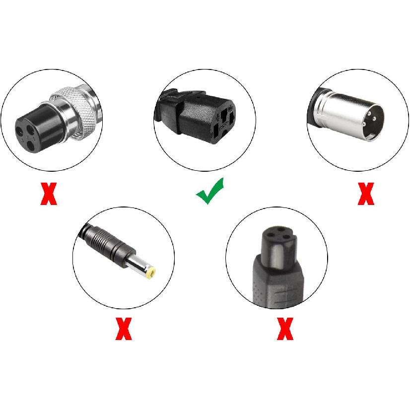 Fancy Buying 48V 12AH Lead Acid Battery Charger for Electric Bicycle Motor Bike - 3 Holes Plug AC Adapter