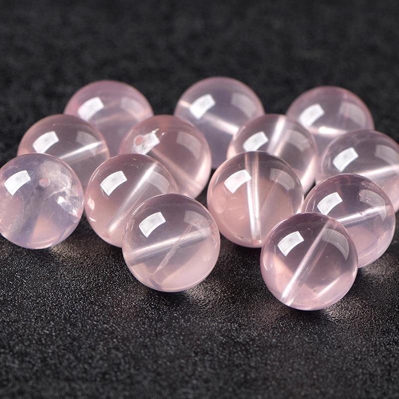 7a Natural Mozambique Star Rose Quartz Loose Beads for DIY Handmade Jewelry