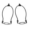 2Pcs   Lamp Shade Harps Holder Kit with E26 Light Base Metal Lampshades Holder for Table and Floor Lamps