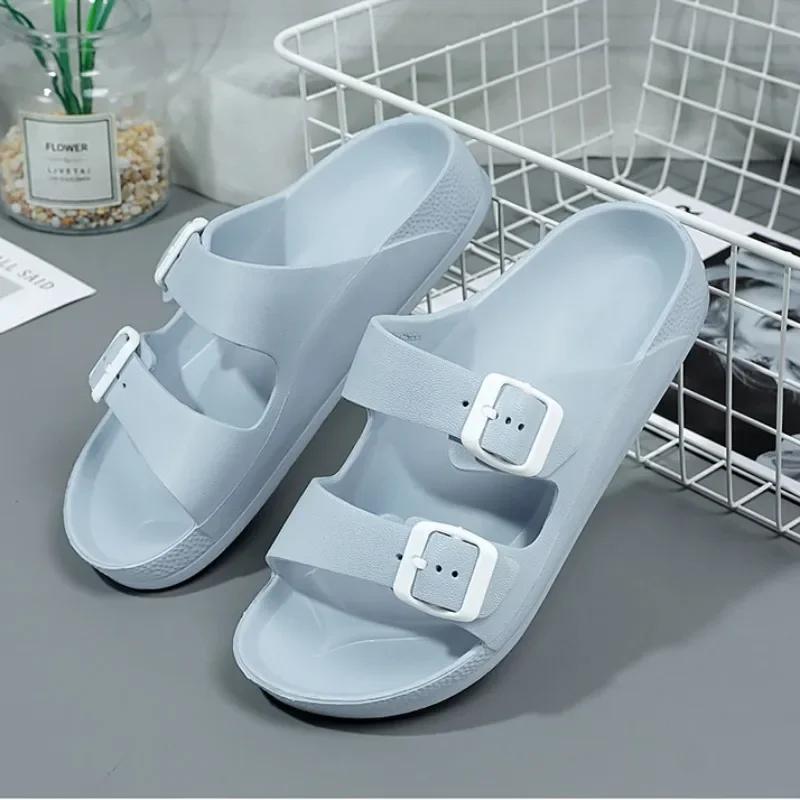 Fashion 2025 High Quality Slippers for Men Women Casual Comfortable Light Soft Bottom Anti-skid Outdoor Sandals Flip-Flops Beach Sandals