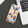 Cute P-Paddingtons Bear For IPhone 14 13 12 Mini 11 Pro XS Max X XR 14 Plus Tempered Glass Cover