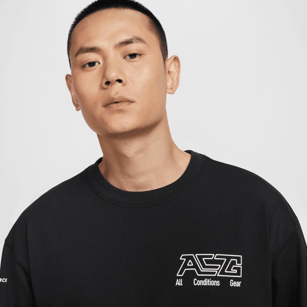 NIKE AS M NRG ACG TEE LS GEOTHERMAL ブラック NIKE AS M NRG ACG TEE LS GEOTHERMAL BLACK （AS M NRG ACG TEE
