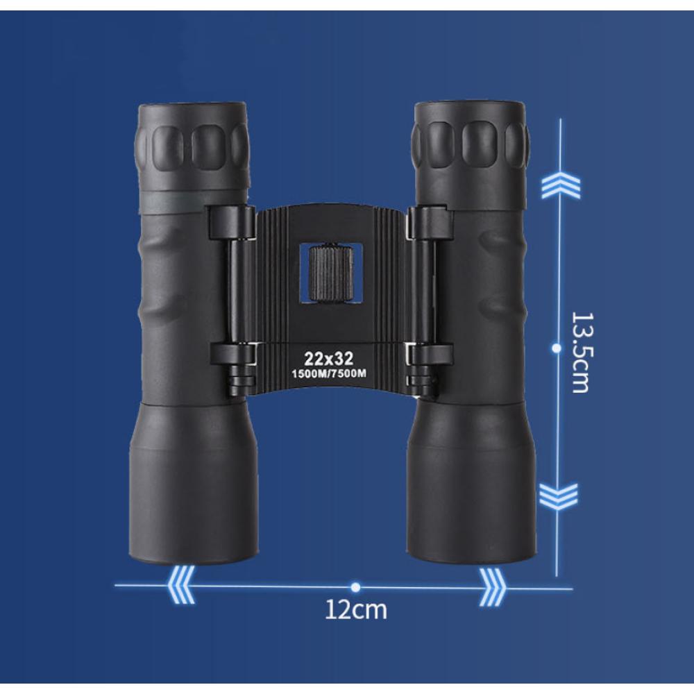 22x32 Professional Binoculars Low-light Night Vision Portable Hunting Telescope Long Range For Birding Watching Trip Camping