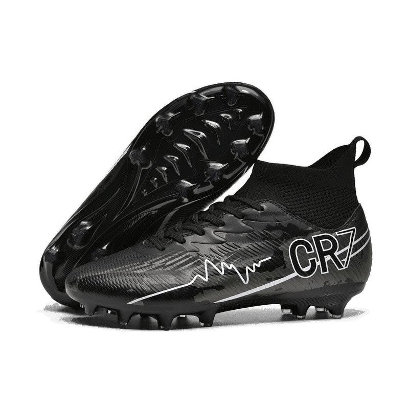 High-top football shoes tf broken nails artificial turf AG nails youth students men and women training sports shoes