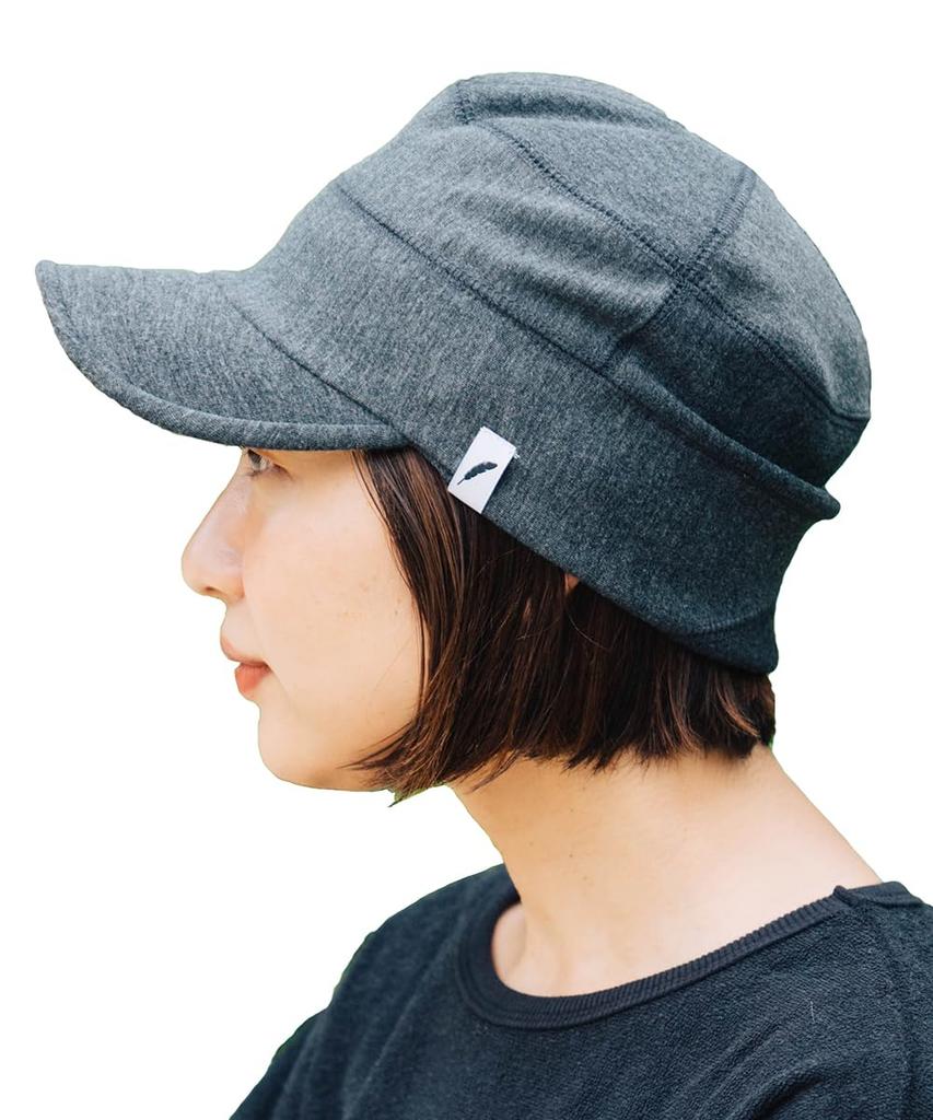 nakota Air Cushion Cool Work and Large Deep and Perfect for and Outdoor Cool for and Size L 57cm Charcoal Cap, Men's Women's Sizes, Soft, Fishing,