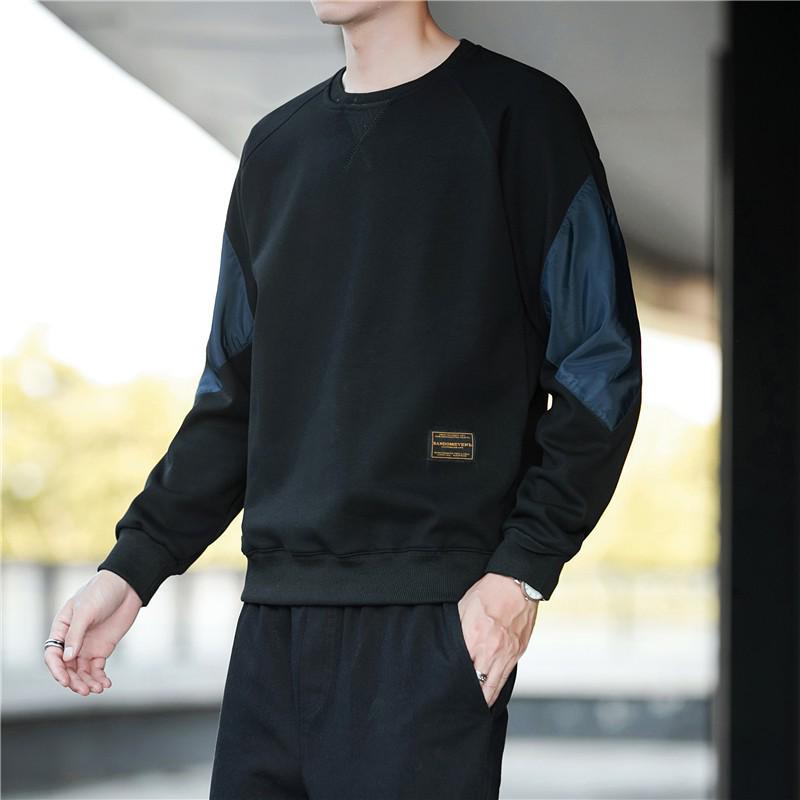 Men's Casual Sportswear Set: Autumn/Winter Trendy Plus Velvet Hoodie and Loose Pants