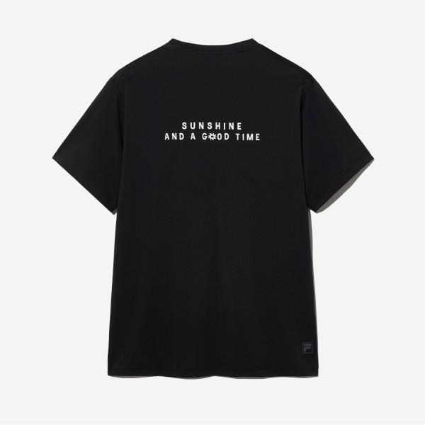 Fila Summer Graphic T shirT Fs2rsh2405x Black