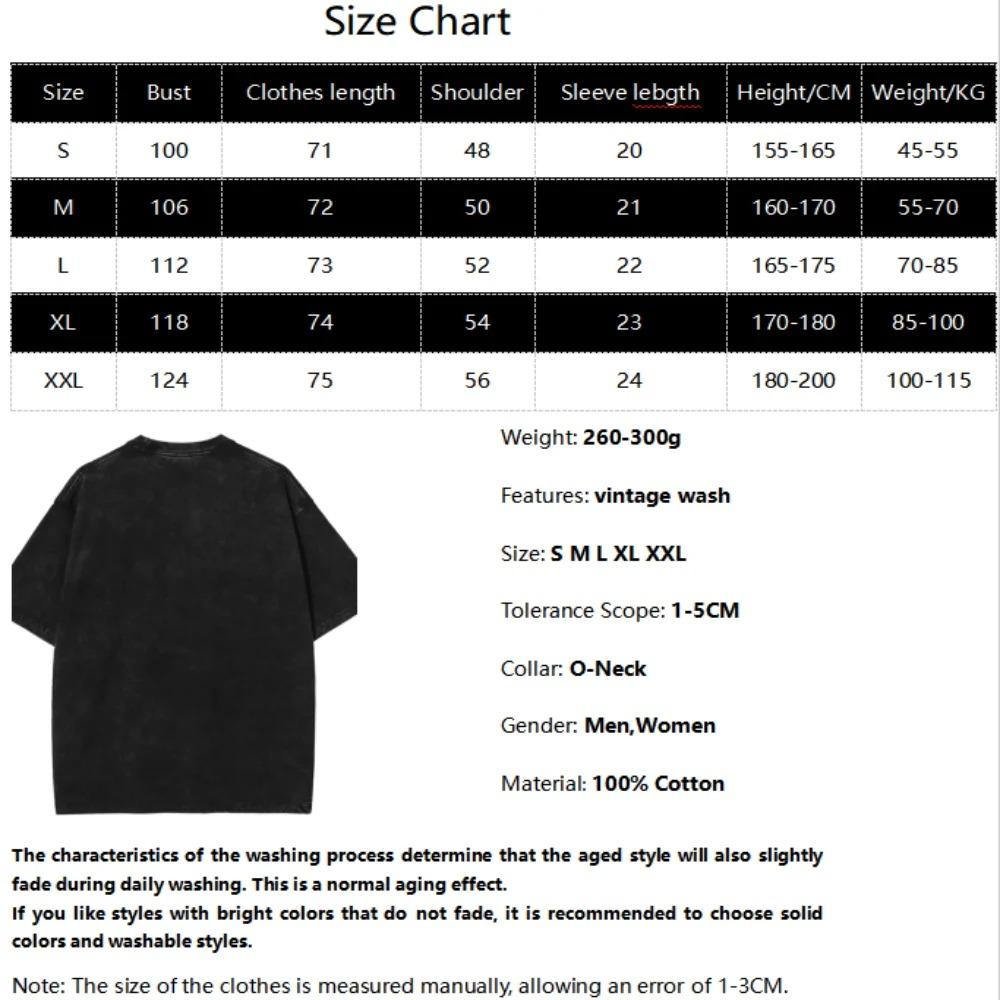 Anime Solo Leveling Sung JinWoo Clothing Men Women Short Sleeve Tshirts Washed Cotton Tee Retro Casual T-shirt Harajuku T Shirt