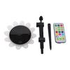 Pathway Light Water Proof Solar Battery Powered LED Colorful Walkway Light with Remote Control for Garden Pool