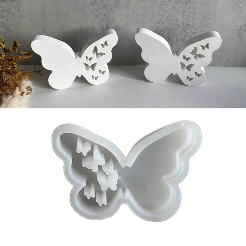 Butterfly Resin Molds for DIY Craft Gypsum Ornament Holiday Gift