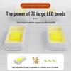 Rechargeable Super Bright Magnetic Outdoor Stall & Camping UFO Light with Long Battery Life