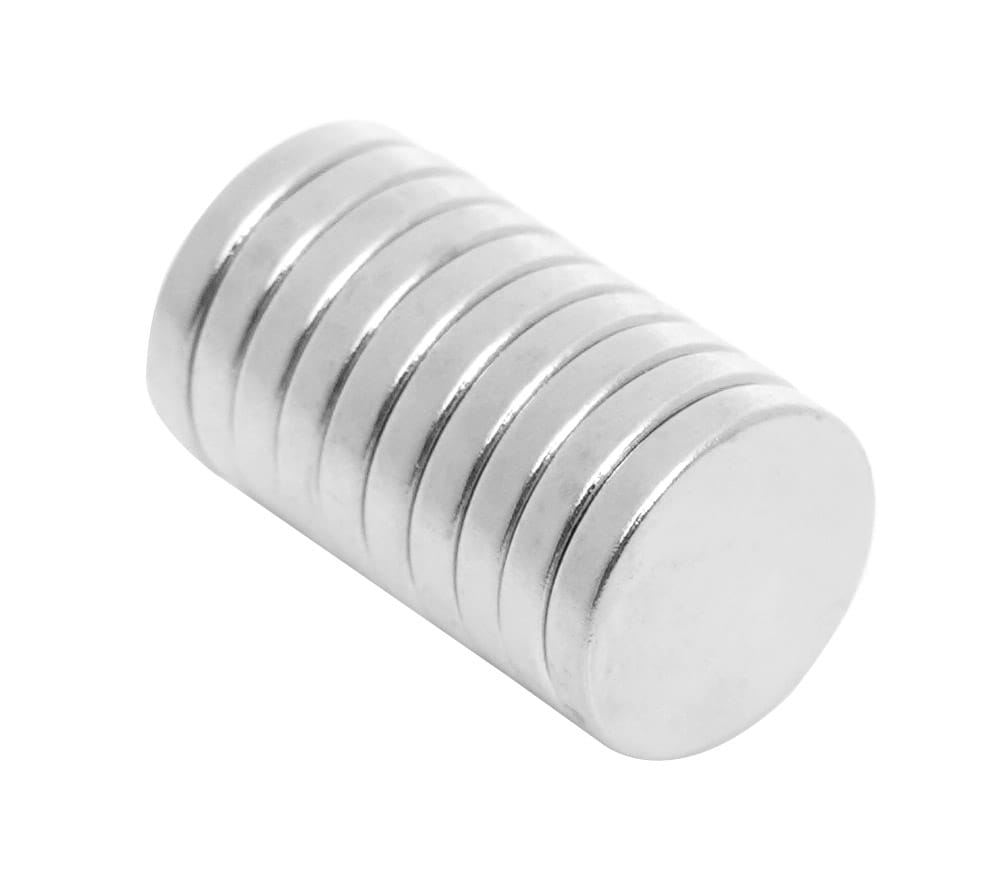 Magnes Neodymowy Walcowy 9Mm 10 Sztuk | Kraft&Dele