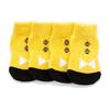 4Pcs Non-Slip Cotton Pet Socks Skin-Friendly Comfortable Dog Socks Puppy Footwear Large Stretch Protect Cold Snow Ice