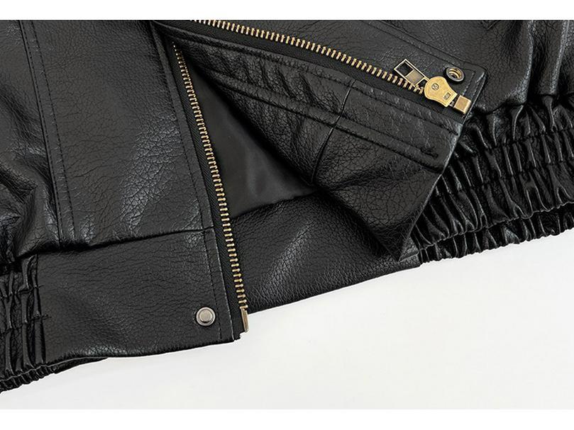 Men's Retro Scoundrel Leather Jacket - Cool American Pilot Style for Autumn/Winter 2025.