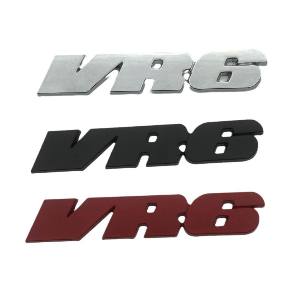 Sagitar Magotan Golf VR6 Personalized Metal Rear Tail & Fender Side Stickers
