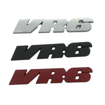 Sagitar Magotan Golf VR6 Personalized Metal Rear Tail & Fender Side Stickers