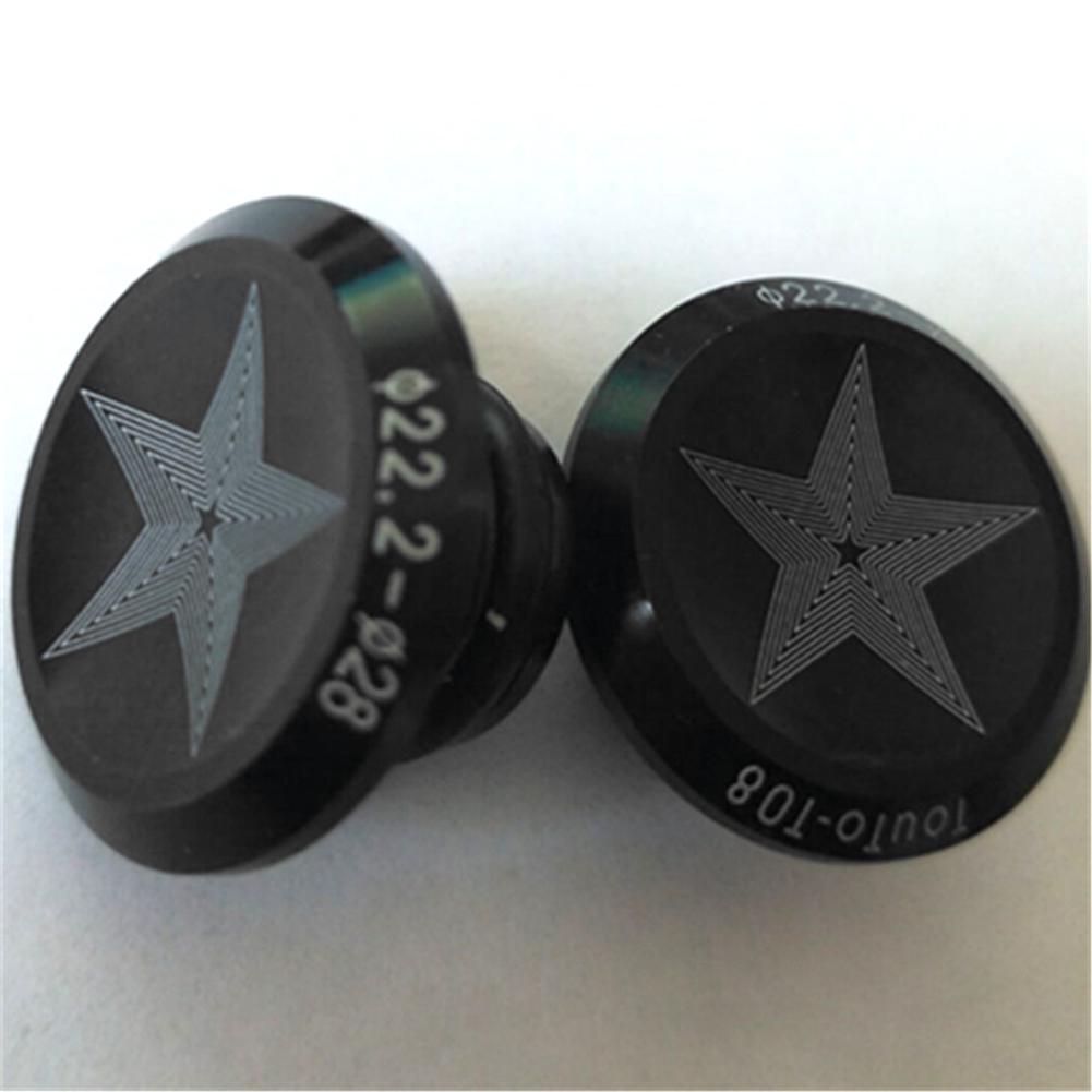 Sports Fashion Outdoor Set 2Pcs Mountain Cycling Aluminum Handlebar Bicycle Bike Alloy Grips Plug Bar Ends