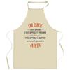 Planetee Kitchen Apron A Cherie Also Awesome | Original Humorous Gift for Cook Protective Clothing Blouse Barbecue