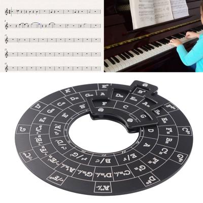 Stop Melody Tool Koło Kwintowe Koło Narzędzie do Transpozycji Muzyki Koło Akordów Muzycy Muzyczny Autor Piosenek Narzędzie Edukacyjne