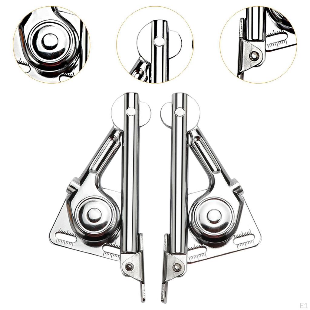 2x Pneumatic Support Hydraulic Rod Accessories Versatile Spare Parts Sturdy Dampening Device for