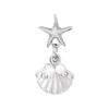 New Fashion Pink Heart Butterfly Starfish Bow 3D Crystal Charm Beads Accessories DIY Making Ring Necklace Bracelet Shiny Jewelry