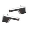 Interior Door Handle Pair Left Right Chrome For Ford For Edge 2007-2015 For Lincoln MKX 2007-2015 Direct Replacement