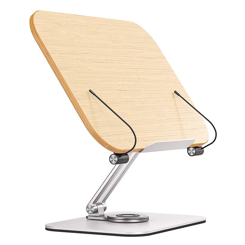 

BONERUY R04 Настільна обертова підставка-тримач для підручників, рецептів, планшетів, кронштейн для читання книг