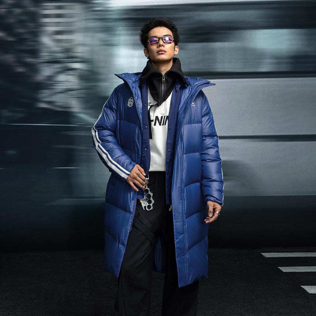 LI-NING Unisex Extreme Cold Long Down Jacket AYMV619-4