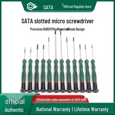 SATA Precision Slotted Screwdriver for Cell Phone & Watch Repair (Model 62807-6281)