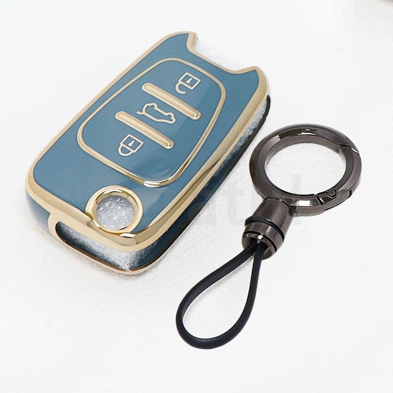 Fashion Tpu Accessorie For Hyundai I20 I30 Veloster Ix20 Car Key Case Cover For Kia Rio Sorento Ceed Sportage Soul Venga Picanto