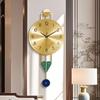 Modern Wall Clock Decorative Wall Watch Elegant Luxury Large Living Room Clocks Minimalist Silent Aesthetic Pendulum Watches