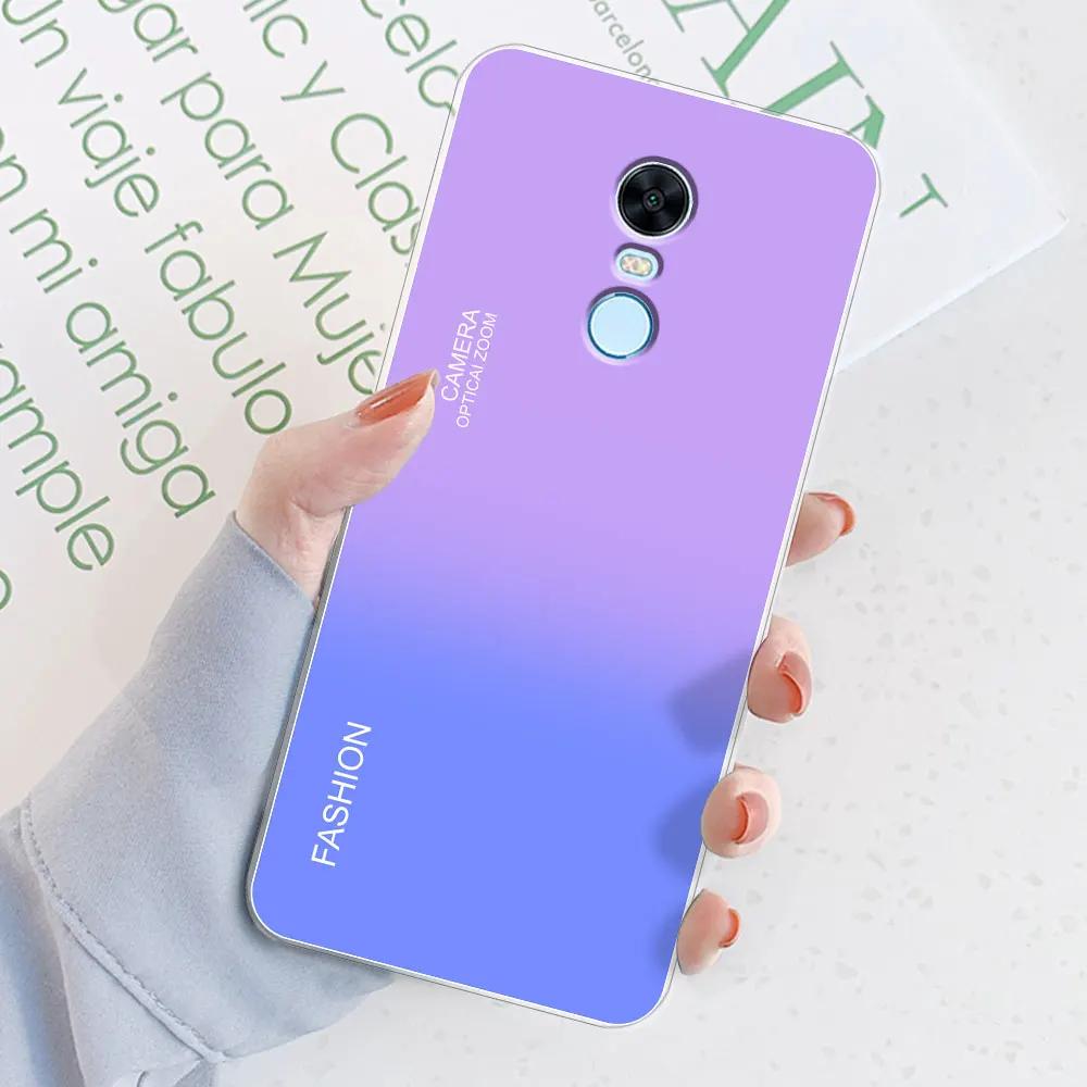 For Xiaomi Redmi 5 Plus Case Redmi 5 Case Marble Transparent Case For Redmi 5 5 Plus Protective Silicone Clear Phone Bumper Bags