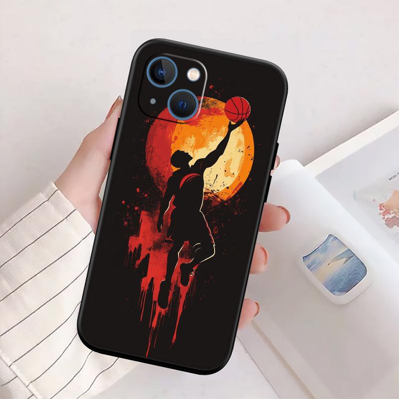 BH8 Basketball Art Shoot Shell Phone Case for Samsung Galaxy Note 10 20 S23 S24 S25 Ultra FE Plus Edge Lite A02S A35 A07 A17