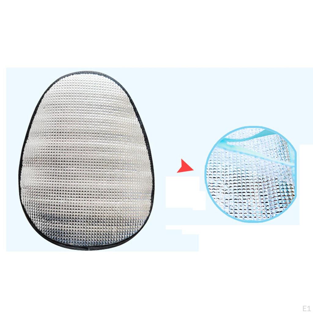 Comfort Electric Bike Seat Cushion with Sun Protection
