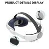 Head Strap for 3 Adjustable Strap Replacement VR Headset Accessories Strap Comfort Reduce Pressure Extend Time