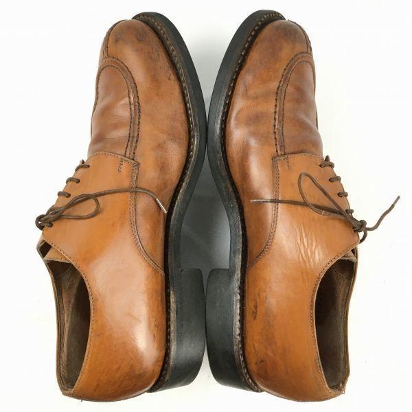 European Vintage LOTTUSSE Size 8.5 (27.0cm) U-Tip Business Shoes Brown Men's(USED)