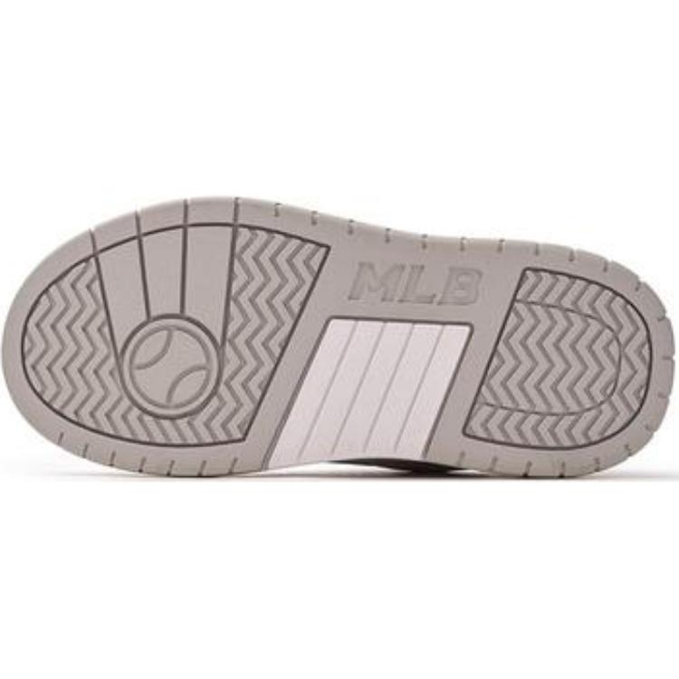MLB New York Yankees Chunky Liner Denim Monogram Comfortable Versatile Fashion Slip-Resistant Durable Balance Low-Top Kids Sneakers 7ASXLM05N-50GRL