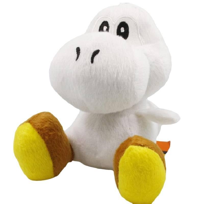 

Adorable Yoshi Plush Toy Soft Green Dinosaur Stuffed Animal Perfect For Kids белый