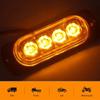 Led  Warning Light cheap  Grille  Lightbar Truck Car Beacon Lamp Amber Traffic Light 12V - 24V car Led light
