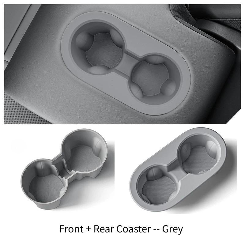 Silicone Rear Drink Holder Center Control Water Cup Beverage Storage Rack Interior Accessories For Tesla Model Y Juniper 2025