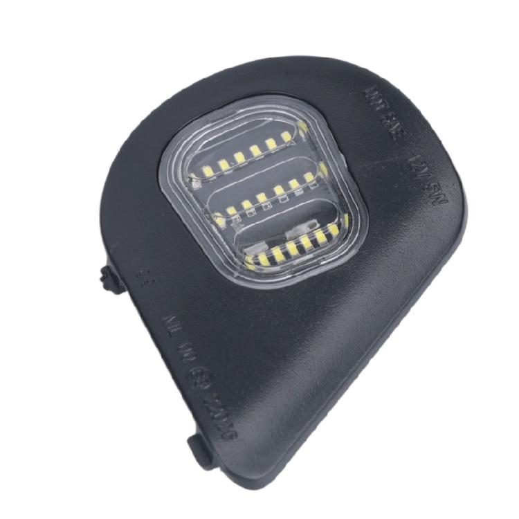 Vehicle Mirror Lighting Repair Assembly, Exterior Puddle Light with Grouped LED Array, Clear Lens and Original Connection Fit