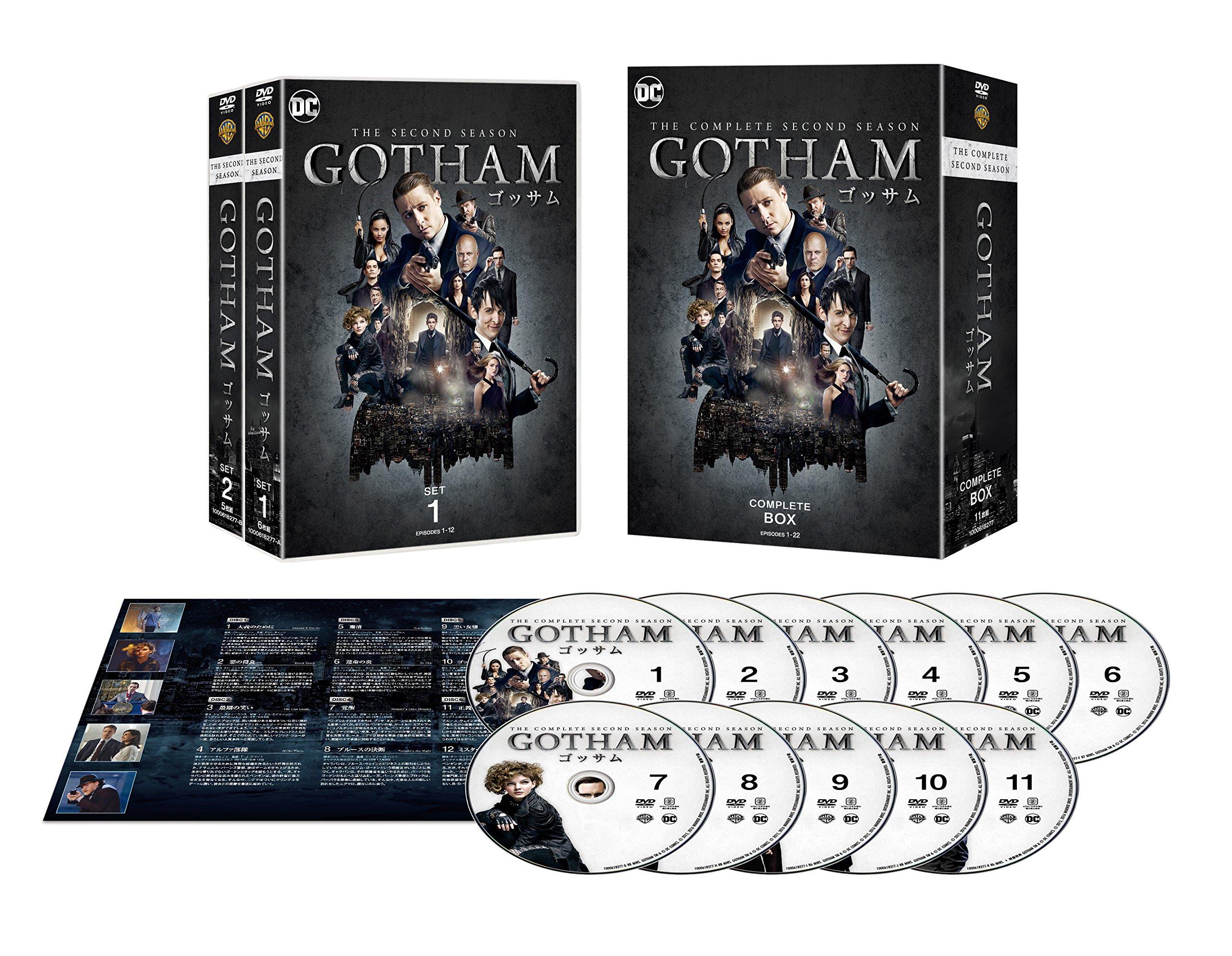 

GOTHAM Complete Box Set (Second Season) (11 Discs) [DVD]