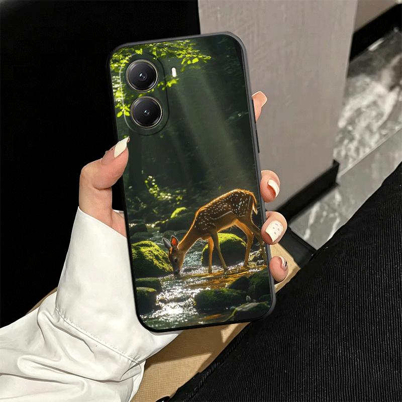 

Sika Deer Elk Animal Soft Phone Case for Xiaomi Poco X5 X6 X7 X8 Pro Max X3 F7 F8 Ultra M8 M7 M6 M5 Redmi 15 15C 14C 13C 12C X4 Xiaomi Redmi 14C