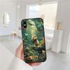 FM3 Tier Wolf Tiger Löwe Soft Shell Handyhülle für iPhone 16 15 14 13 12 Pro Max Plus Mini