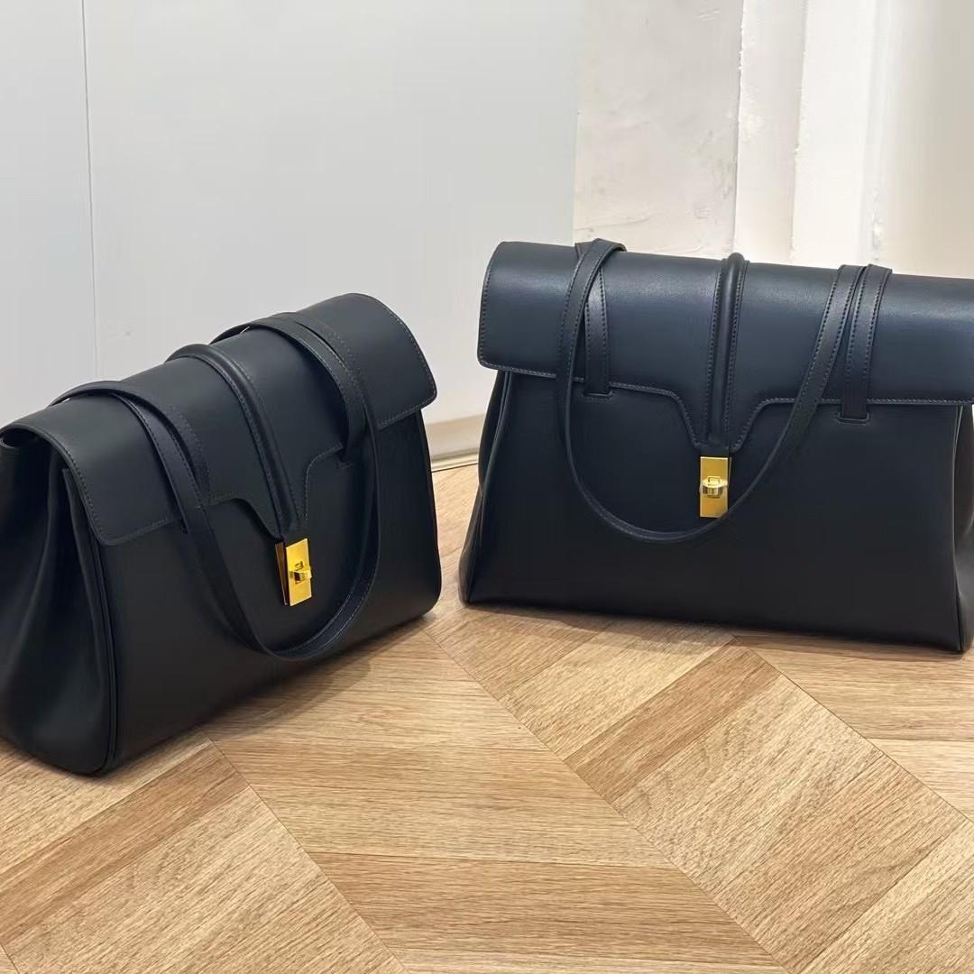 

Кожаная сумка для поездок на работу для женщин, модная, большая вместительная дорожная сумка-тоут, мягкая 16, сумка для компьютера на одно плечо 38x18x26cm чёрный