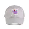 Christmas Hippopotamus Santa Hat Blue Bird Baseball Cap Fashion Unisex Sunhat Womens Outdoor Sports