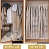 5PCS Clear Garment Bags, Dress bags for Storage ,Hanging Suit Bags for Closet Storage and Travel, Dust Suit Cover Bags,Washable Clothes Protectors