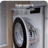 Magnetic Washing Machine Door Holder and Anti-Collision Buckle with Ventilation, Anti-Pinch Limiter, and Protective Door Stopper Sticker.
