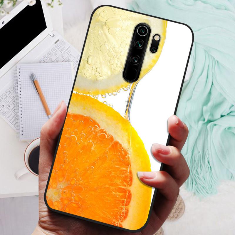 Phone Cover For Xiaomi Redmi Note 8 Pro Case Silicone Lovely Black Bumper Soft TPU Coque for Redmi Note8 Pro 8Pro Shells Fundas